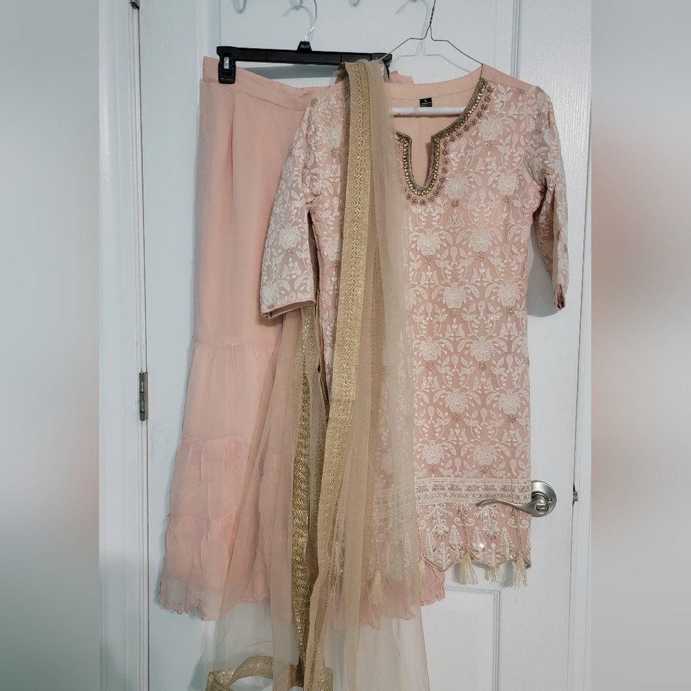 Designer Sharara suit set